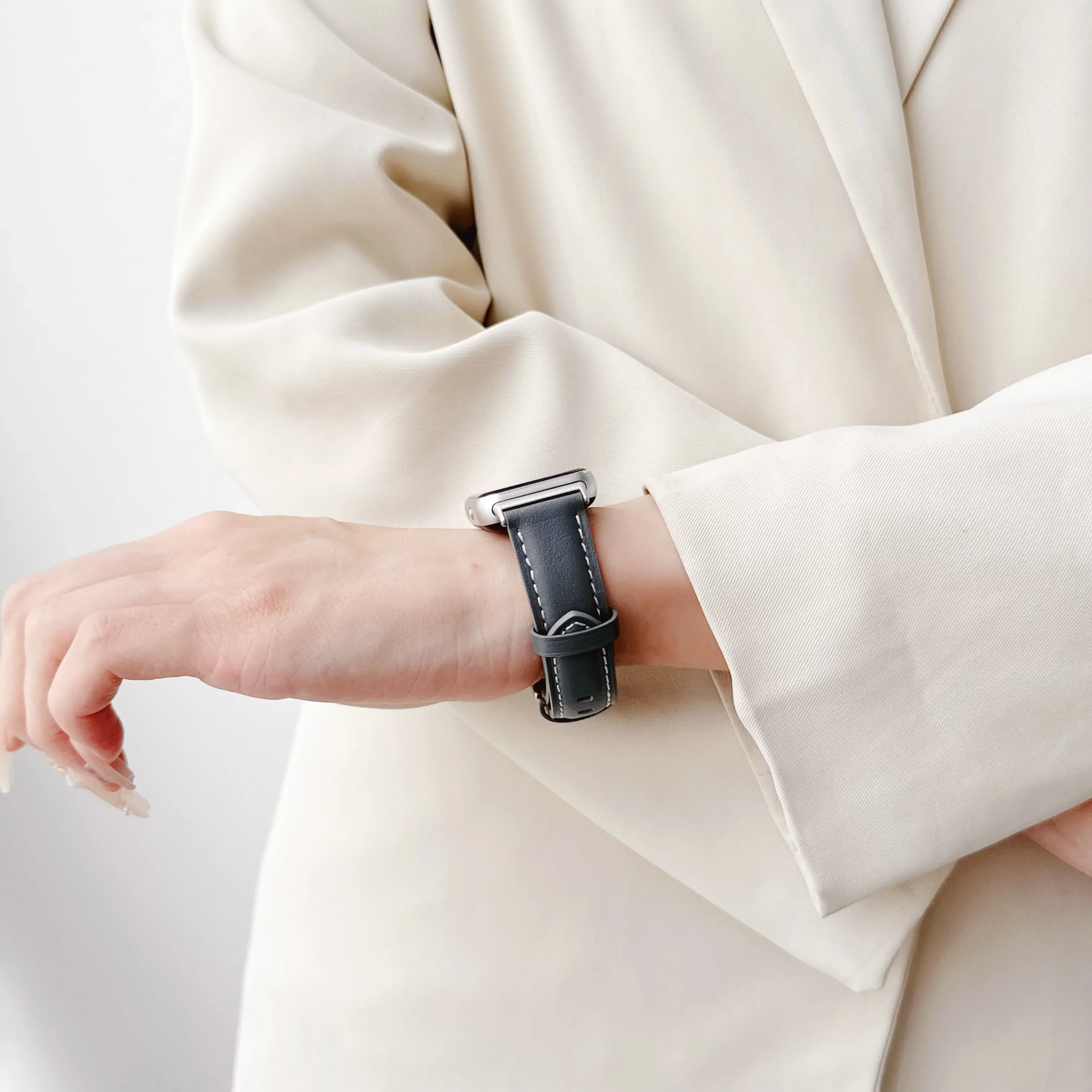 Leather Strap For Samsung Galaxy Fit 3 Smart Watch Band Replacement Bracelet Fashion Wristband For Galaxy Fit 3 Accessoriess