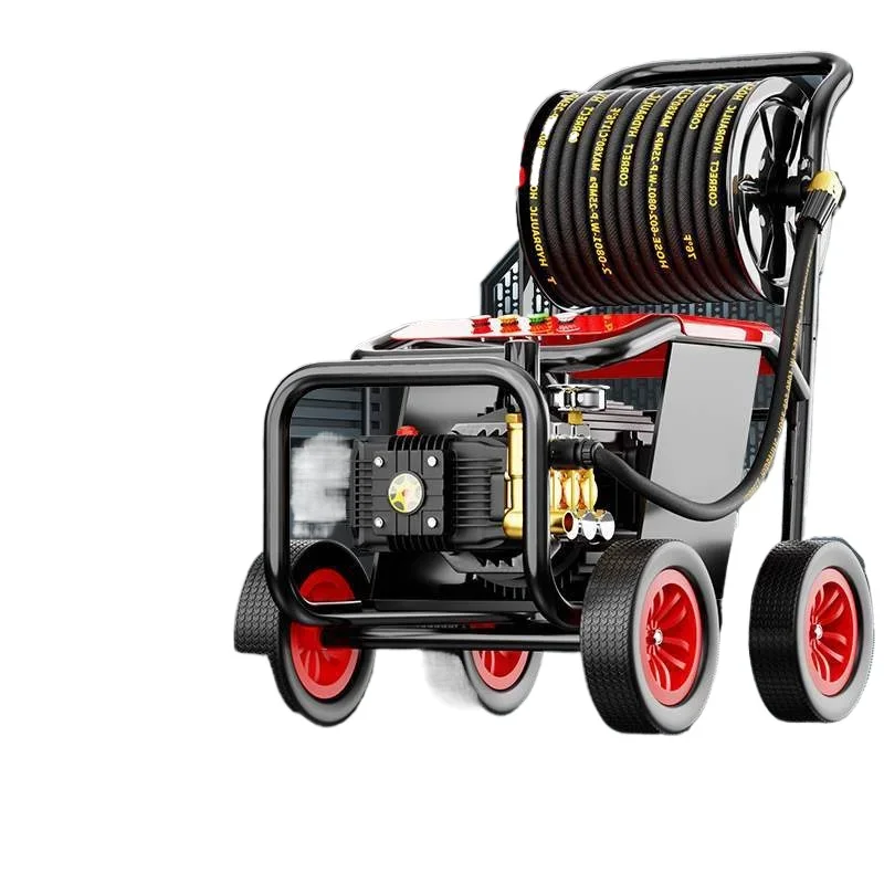 

220V high pressure water gun powerful floor washing household cleaning machine car wash shop special booster car wash pump