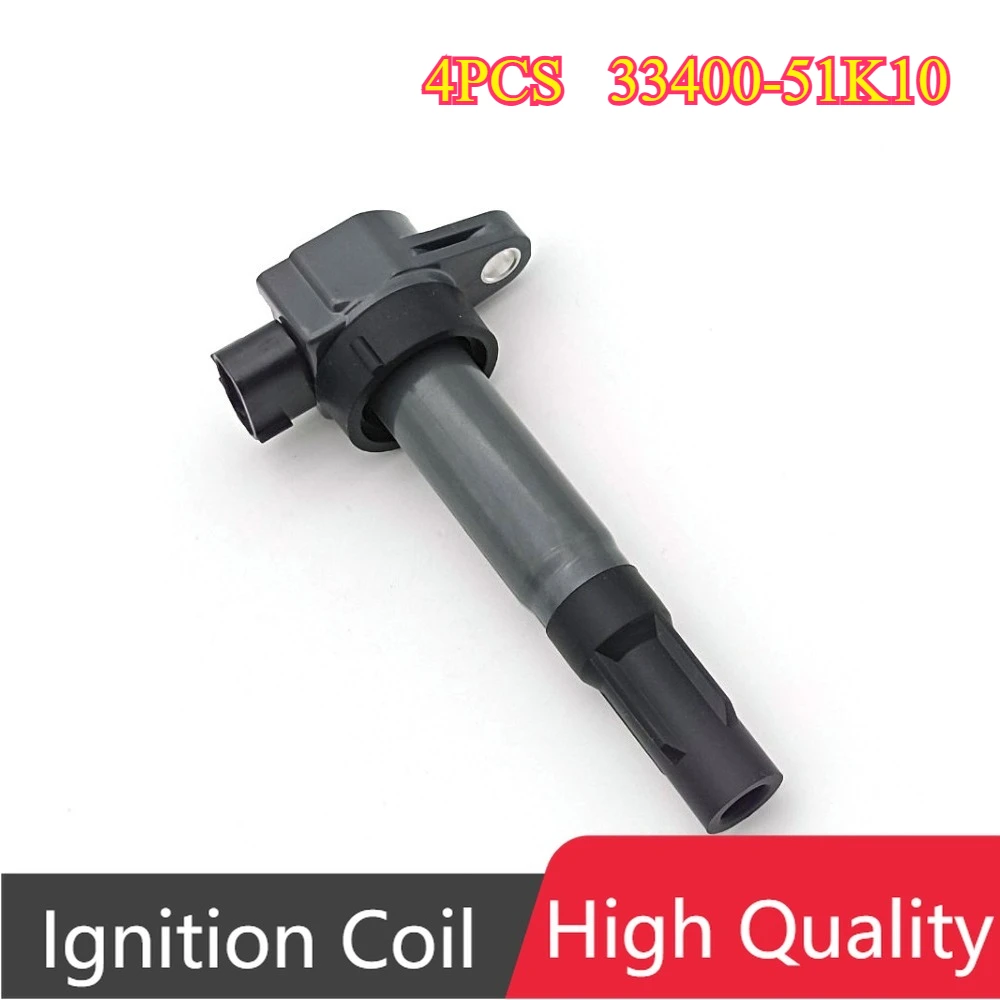 

4 шт. 33400-51K10 3340051K10 5C1789 катушка зажигания для Suzuki Grand Vitara Kizashi Swift SX4 кроссовер OPEL VAUXHALL AGILA