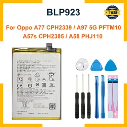 ボポ用blp923電話バッテリー、交換用バッテリー、a77、cph2339、a97、5g、pfm10、a57s、cph2385、a58、phj110、新品、5000mah