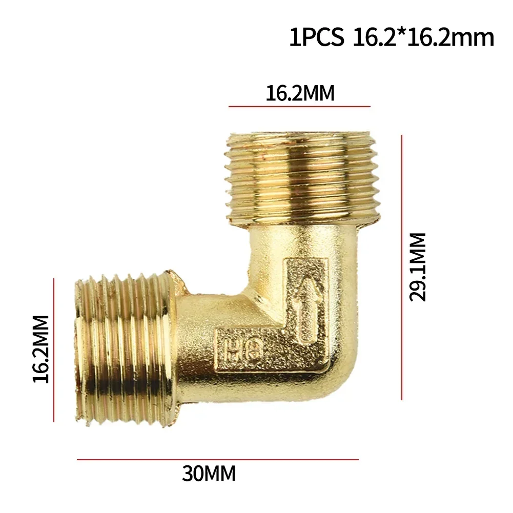 Luftkompressor-Winkels tück Luftpumpen-Winkels tücke 90-Grad-Winkelkupplung für Öl-Luft-Kompressor-Zubehör 16,2x16,2mm