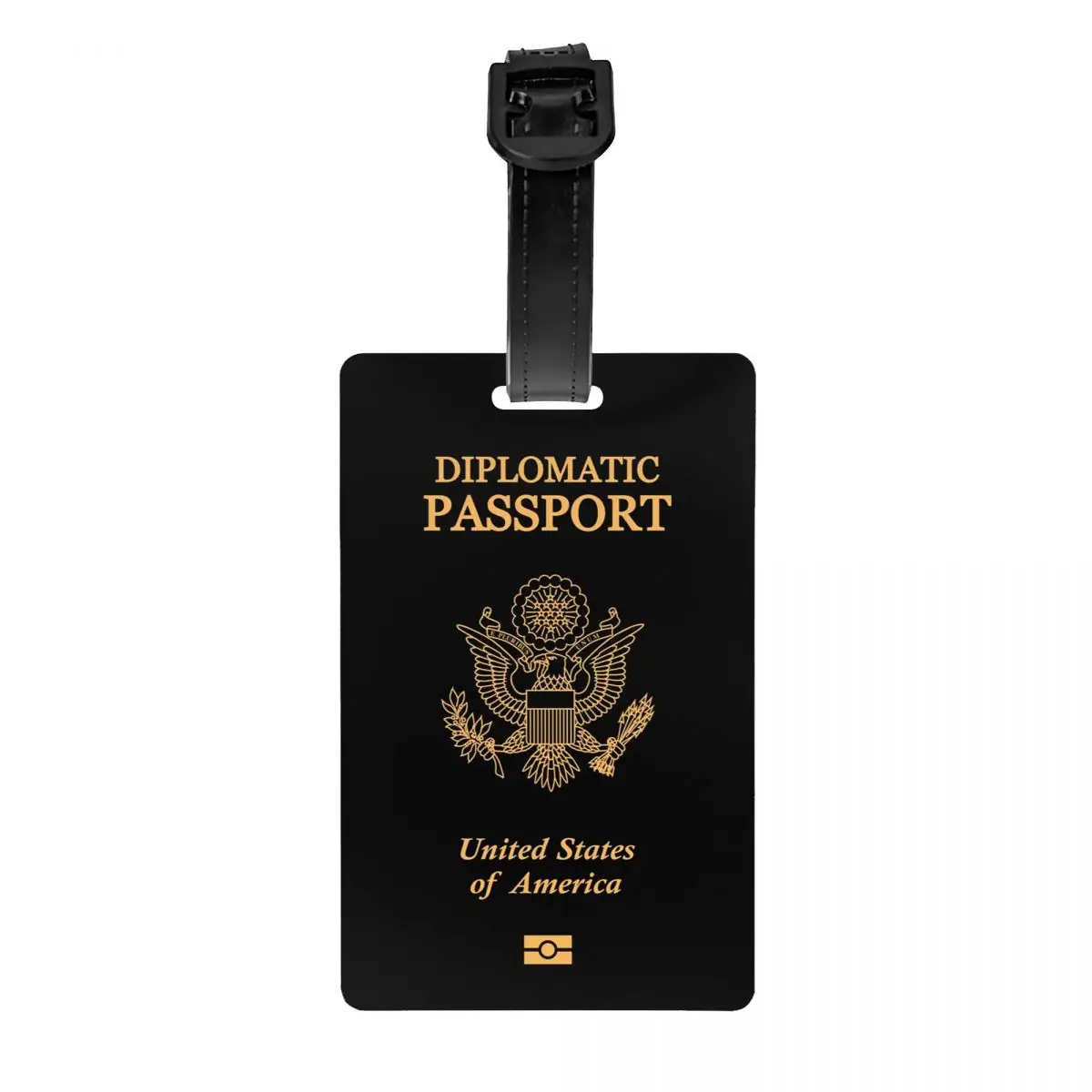 

Custom Copia De United States Passport Luggage Tag With Name Card Privacy Cover ID Label for Travel Bag Suitcase