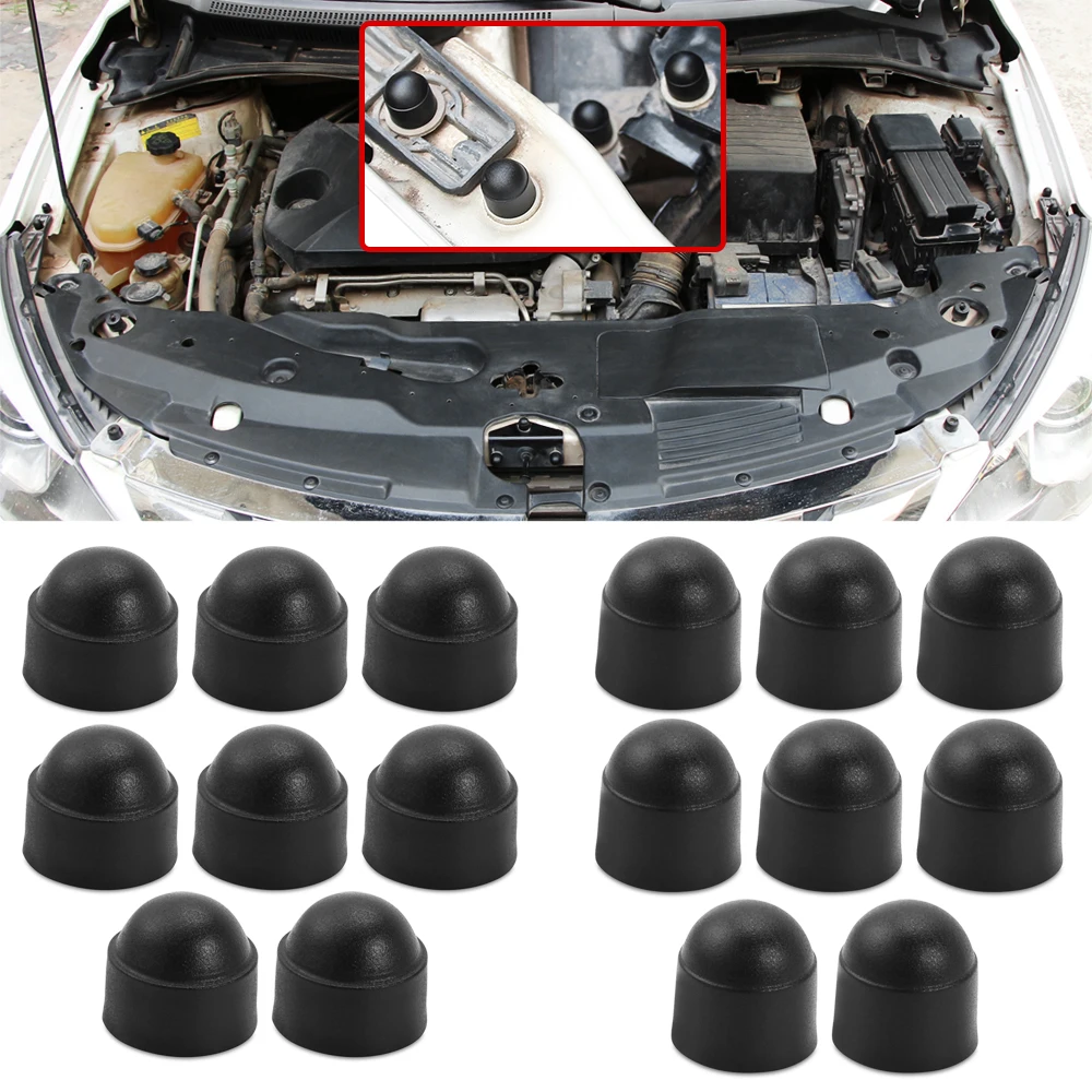 16PCS Car Interior Accessories Auto Screw protection cap for Nissan Qashqai/Dualis J10 2006 2007 2008 2009-2013 for Nissan Qashq