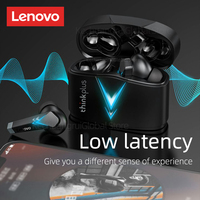 Lenovo LP6 TWS Wireless Bluetooth Earphones Gaming Earbuds HIFI Music Headphones Noice Cancelling Dual Mode Headset Earphone
