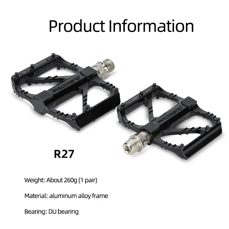 Fietspedalen Met R27 M29 Mtb Racefiets Pedaal Platform Ultralicht Du Bearing Fiets Platte Pedalen Mtb Bmx Fietsonderdelen