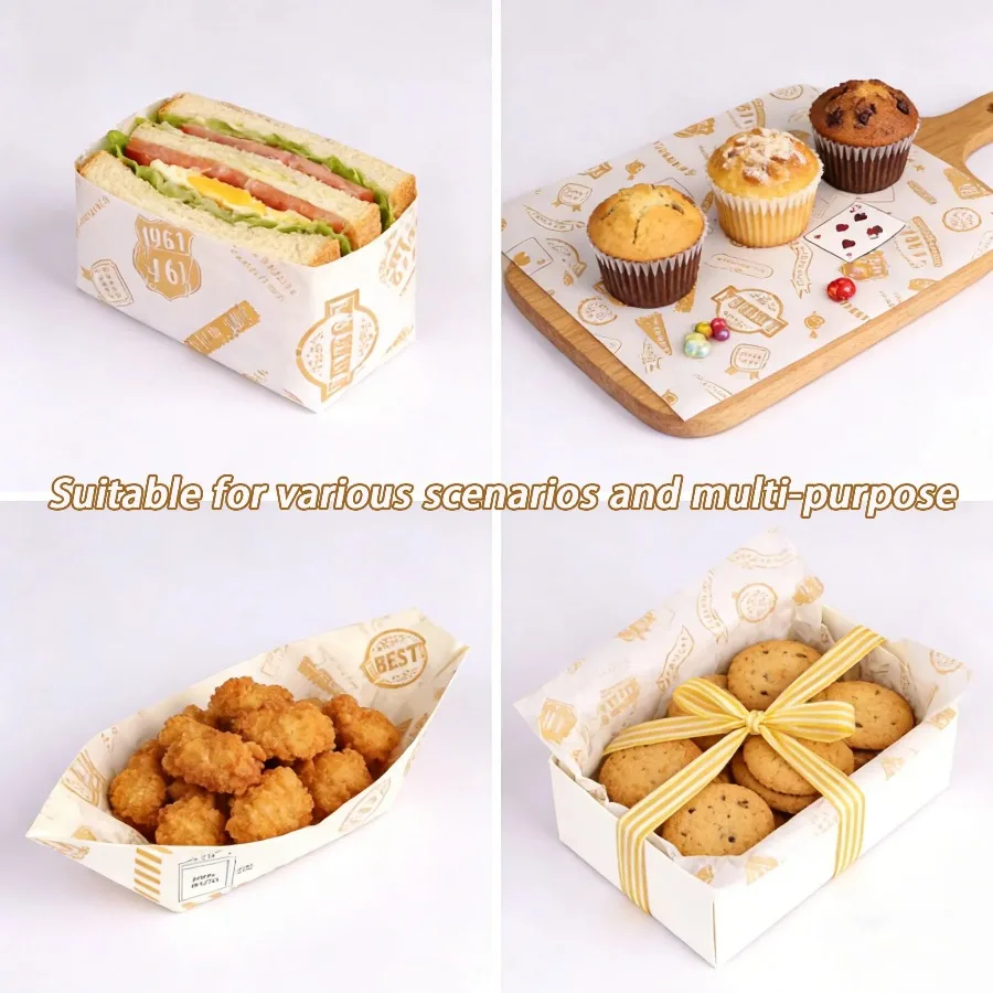 Multi-Purpose Reusable Baking Paper | Oil-Proof Non-Stick | Heat-Resistant Durable | Perfect for Cooking Packaging Handicrafts