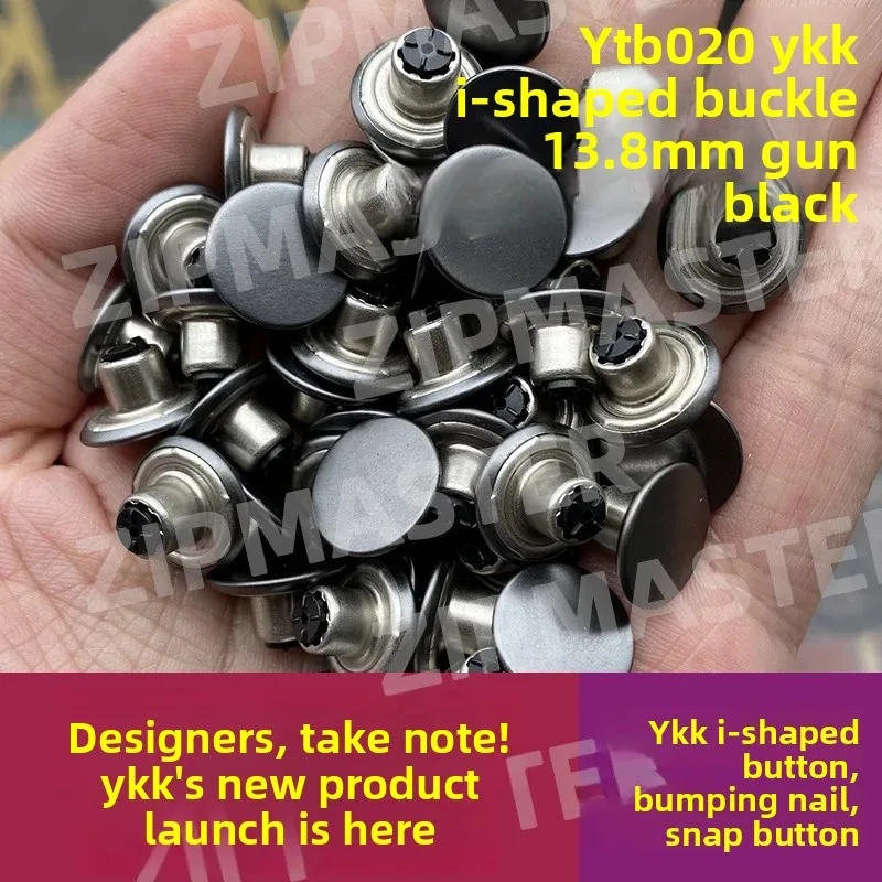 

Genuine YKK Nail Button, I-shaped Button, I-shaped Buckle, Straw Hat Nail, Collision Nail Ykk Four-in-one Plastic Buckle,