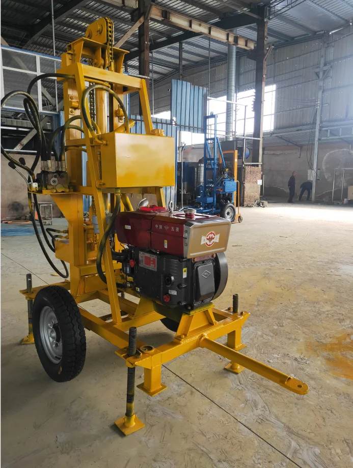 100-120 meters well drilling water drilling machine