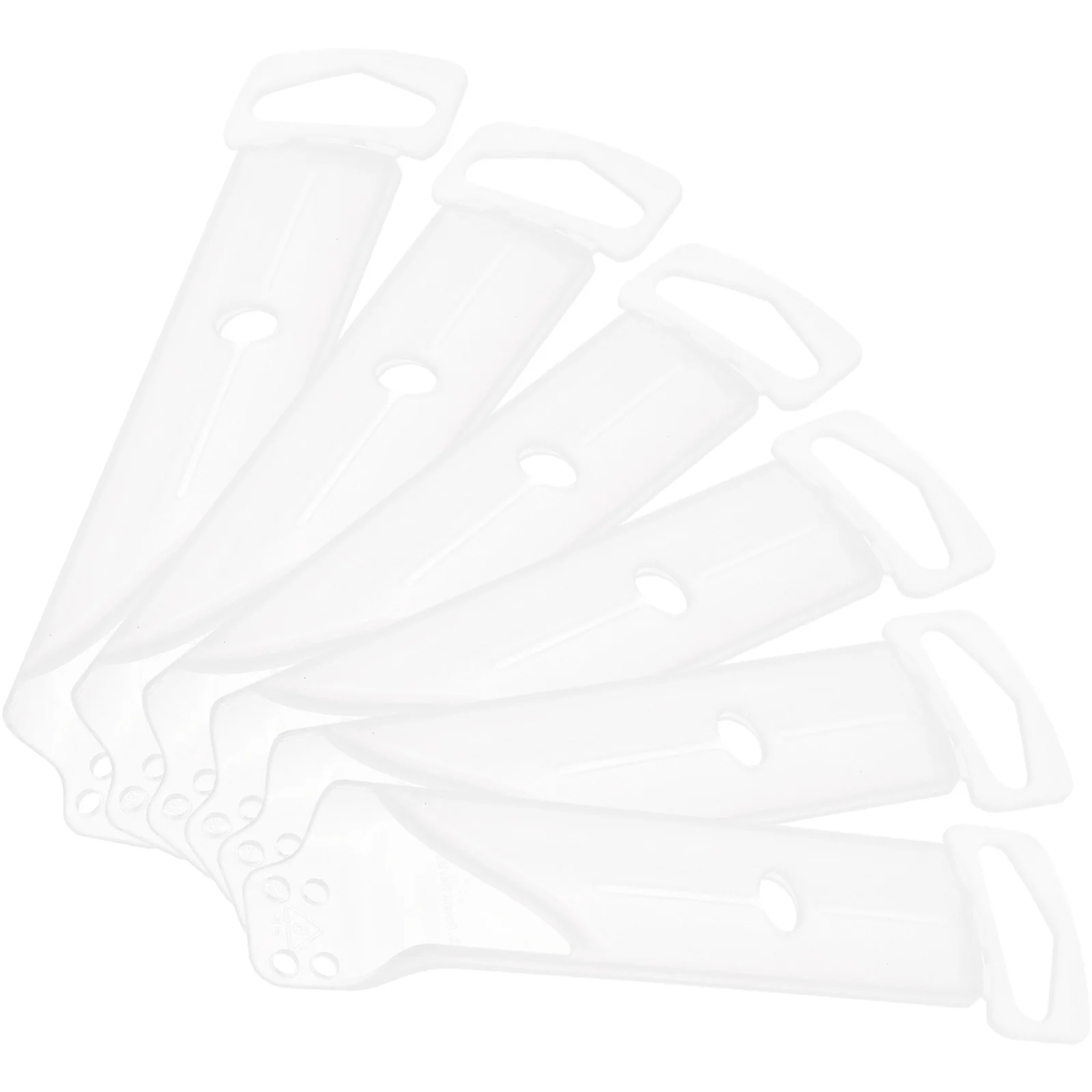 

6 Pcs Fruit Knife Guards High Quality Stainless Steel Blades Protectors Cooking Covers Kitchen Utensils Practical