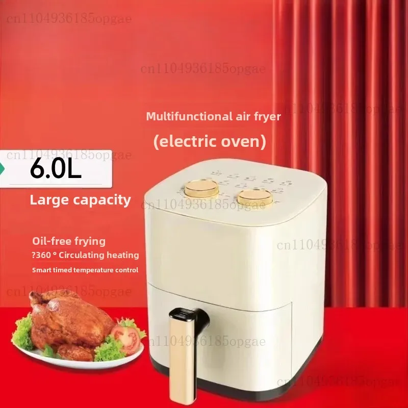 2025 New Visual Air Fryer Household Large Capacity Oven One Intelligent Automatic Fried Whole Chicken