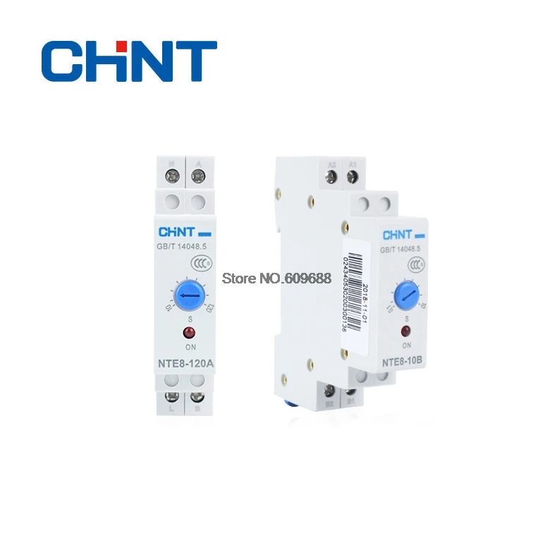 

CHNT CHINT NTE8-10A/10B/120A/120B/480A/480B ЦИФРОВОЙ таймер на DIN-рейку Программируемое реле Реле задержки времени Переключатель времени
