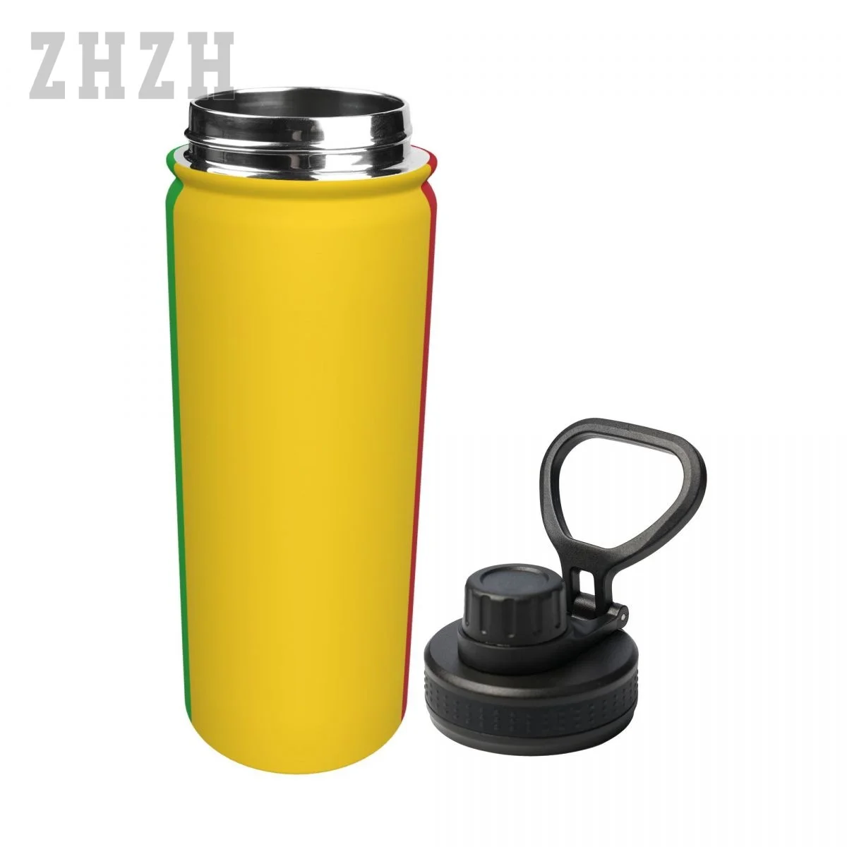 Unisex Sports Water Thermos Bottle Mali Flag Malian Stainless Steel Double-layer Insulation Cold And Hot Travel Vacuum Flask