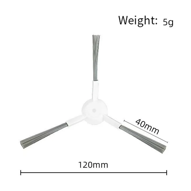 B99A-Per Xiaomi X10+ X20+ X20plus Robot Spazzatrice Accessori Spazzola laterale Parti di ricambio Spazzola
