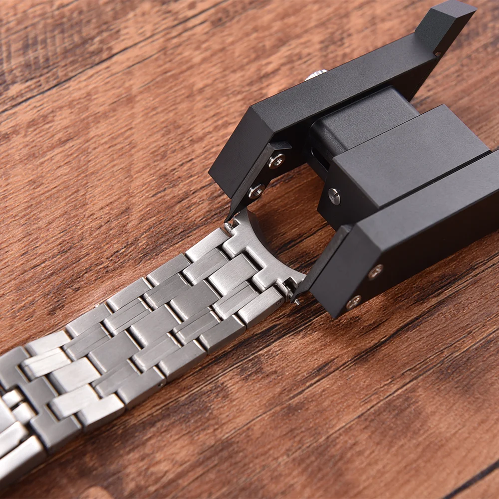 Bracelet Removal Tools Professional Black Spring Bar Tool Strap Ear Cleaning Tool for Seiko/Rolex/Omega Watch Repair Tools