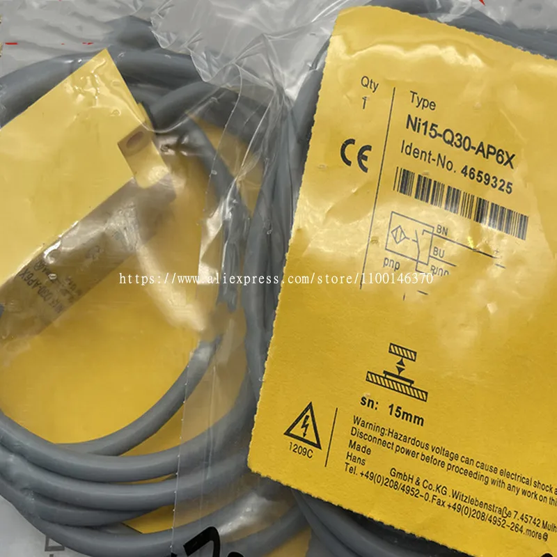 

5Pcs New High Quality Truck Square proximity switch NI15-Q30-AP6X NI15-Q30-AN6X NI15-Q30-RN6X NI15-Q30-RP6X NI15-Q30-AD4X