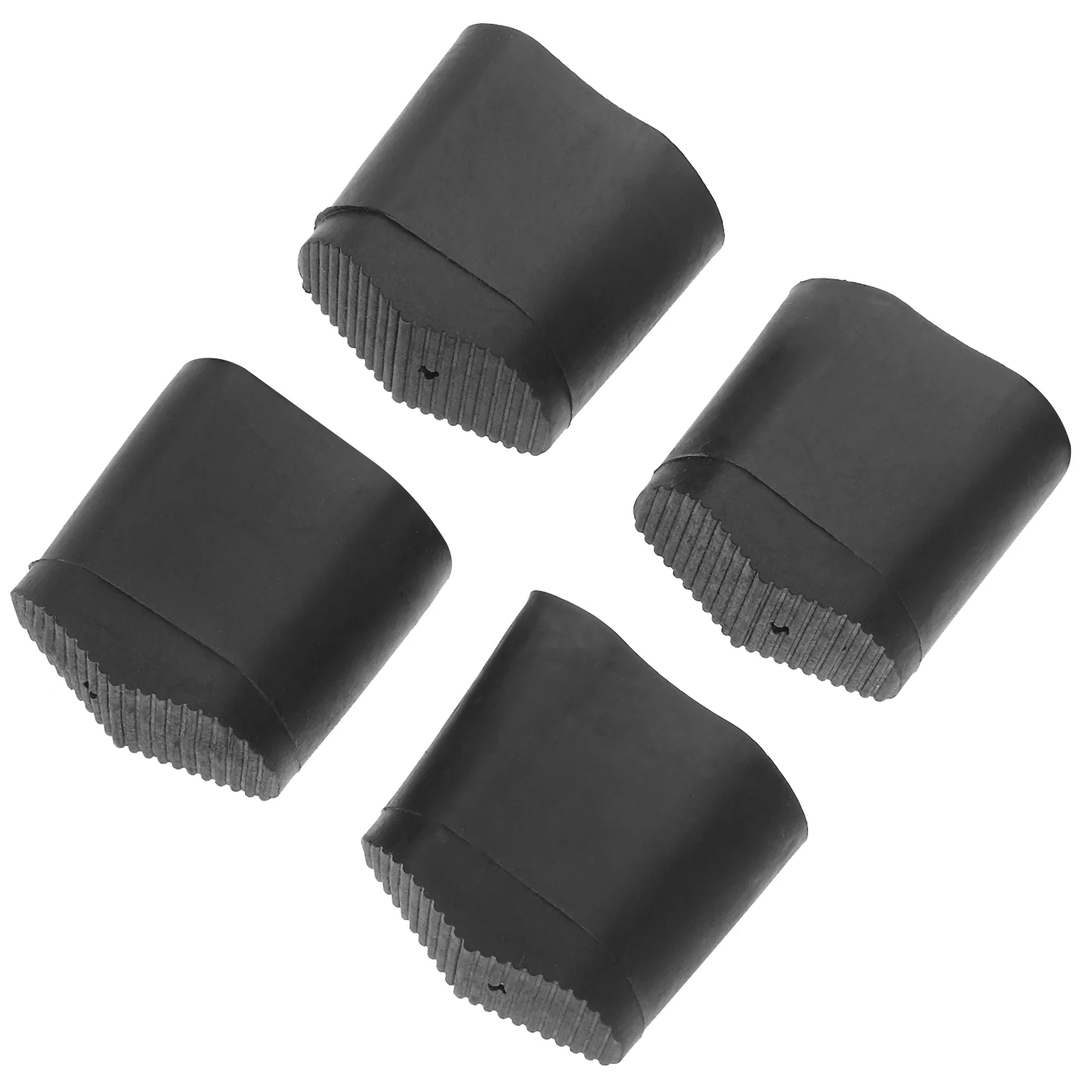 

4 Pcs Safety Mask Ladder Foot Cover Work Telescopic Corner Protectors Silica Gel Extension Feet Pads Silicone Covers