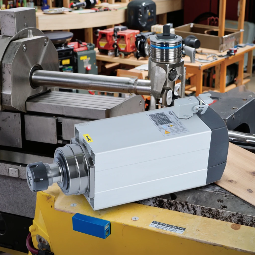 GDF60-18Z/6.0 220v 380v ER32 6.0kw HQD High Speed Spindle Motor GDF60-18Z/6.0 air Cooling Spindle Motor Kit Spindle Motor Cnc