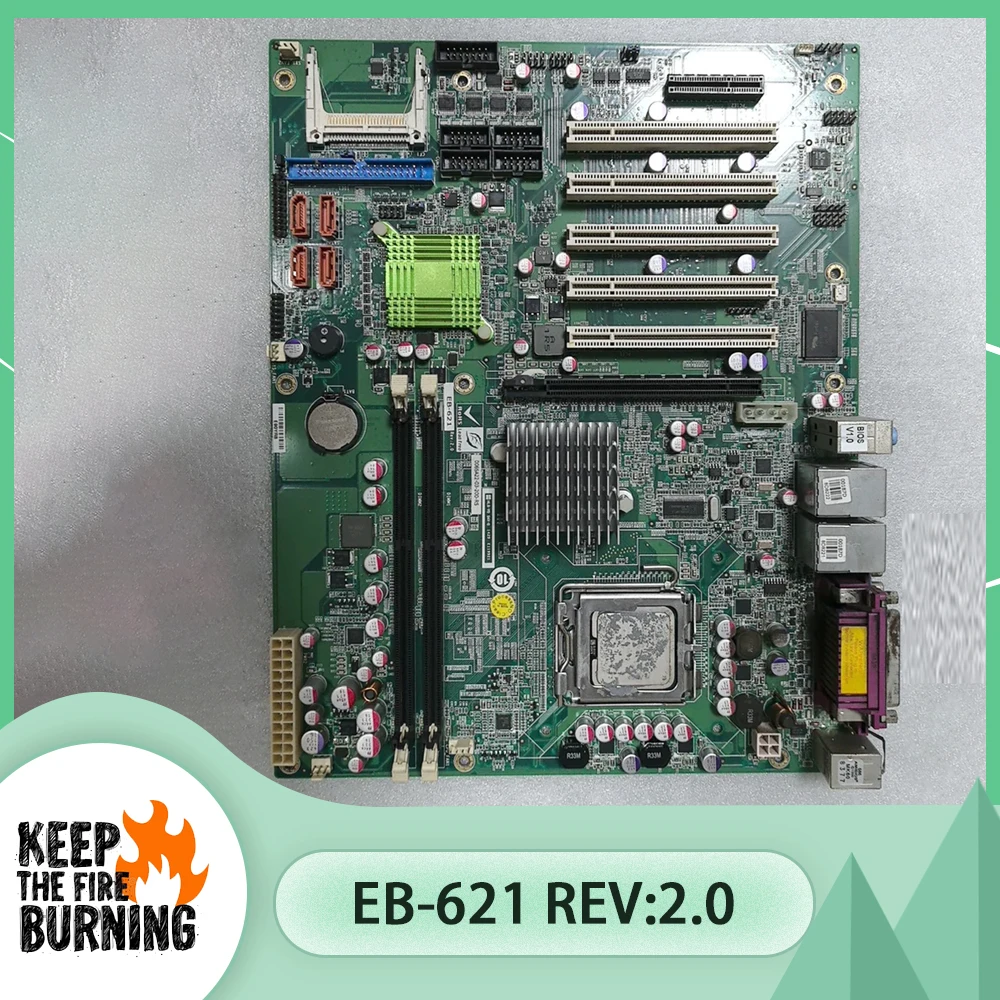 EB-621 Rev:2.0 Industrial motherboard dual network card LGA775 EB-621