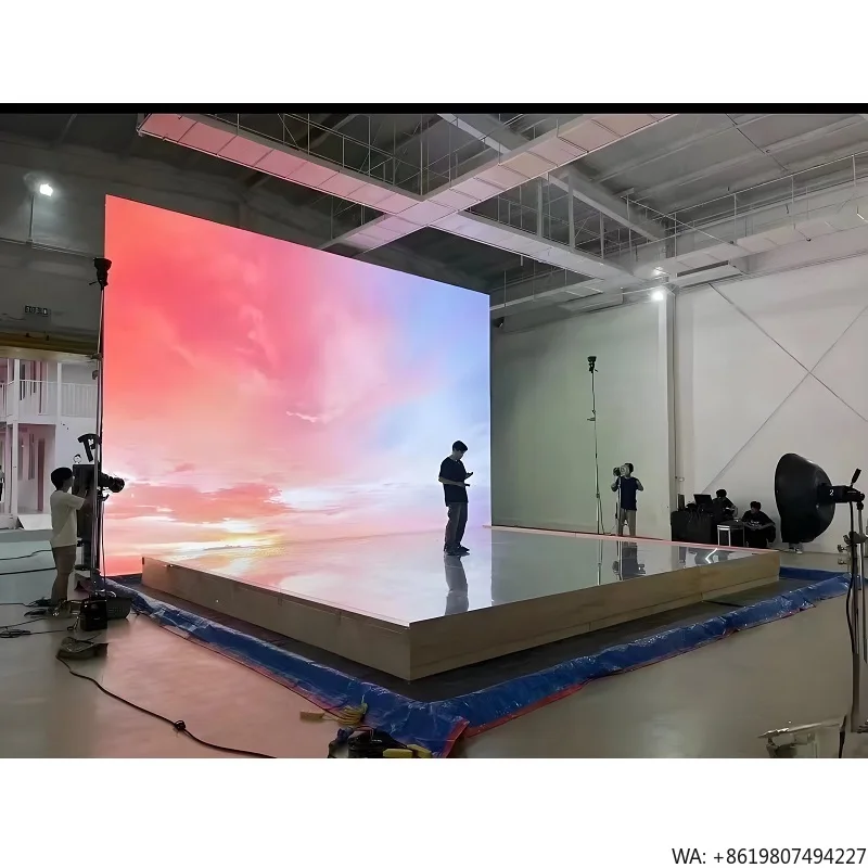 P2.6 P3.91 Indoor Rental LED Display High Refresh Screen for Concert Wedding Stage Event Background