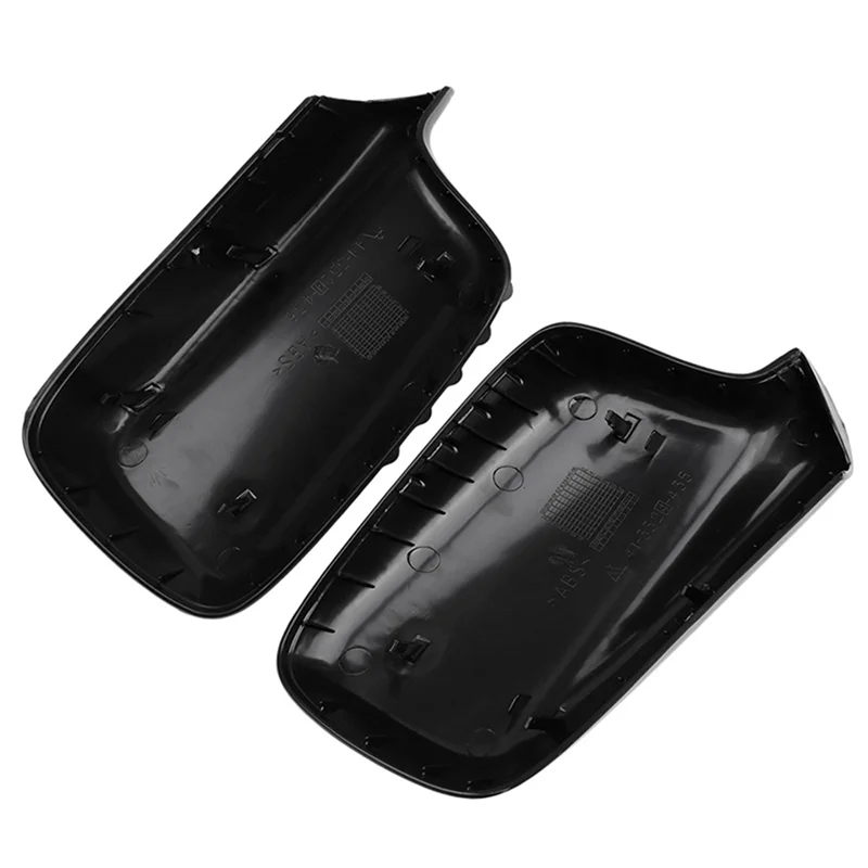 

1Pair Car Rearview Mirror Covers Trim Caps For BMW E65 E66 E67 E46 Coupe E46 Cabrio 51167074236 51167074235 Replacement Black