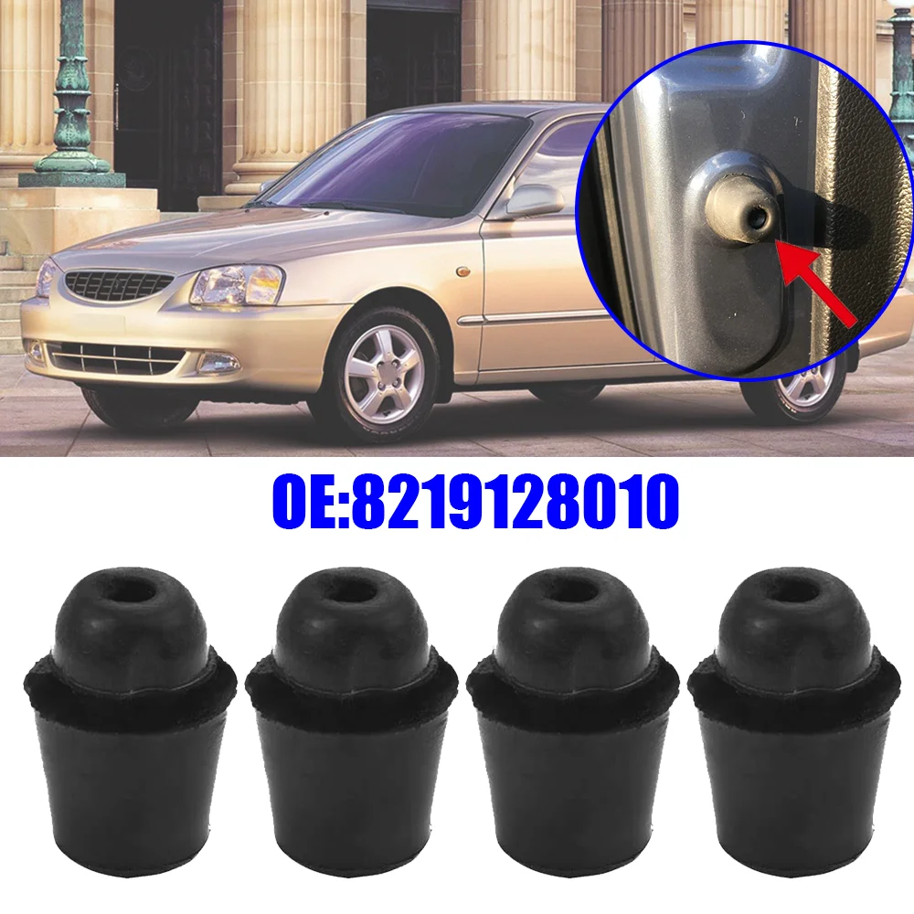 4pcs Car Door Bumper Buffer Pad Anti Shock Stop For Hyundai Accent LC MC 1999 2000 2001 2002 2003 2004 -2010 Verna 8219128010