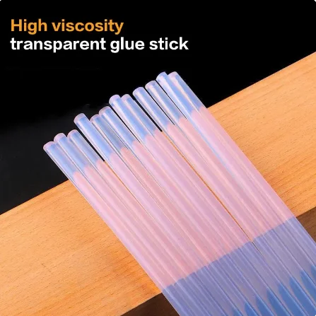 Hot Melt Glue Stick High Temperature Resistant  Transparent Glue Stick Manual High Viscosity Hot Melt Stick 7MM*15cm 11MM*20cm