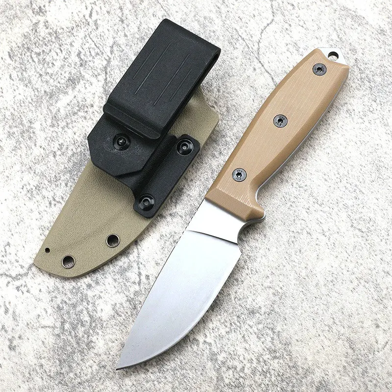 Trskt RAT5 Tactical Knife ,5MM Thickness D2 Fulltang Outdoor Rescue Survival Hunting Knives, EDC Tool With Kydex Dropshipping