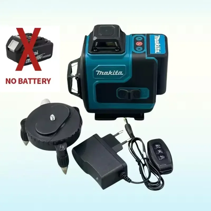 Makita Hoge Precisie 16-Lijn 360 Horizontale Verticale Kruisniveau Groen Licht Laser Hoge Precisie Wandmontage Draagbare Tool