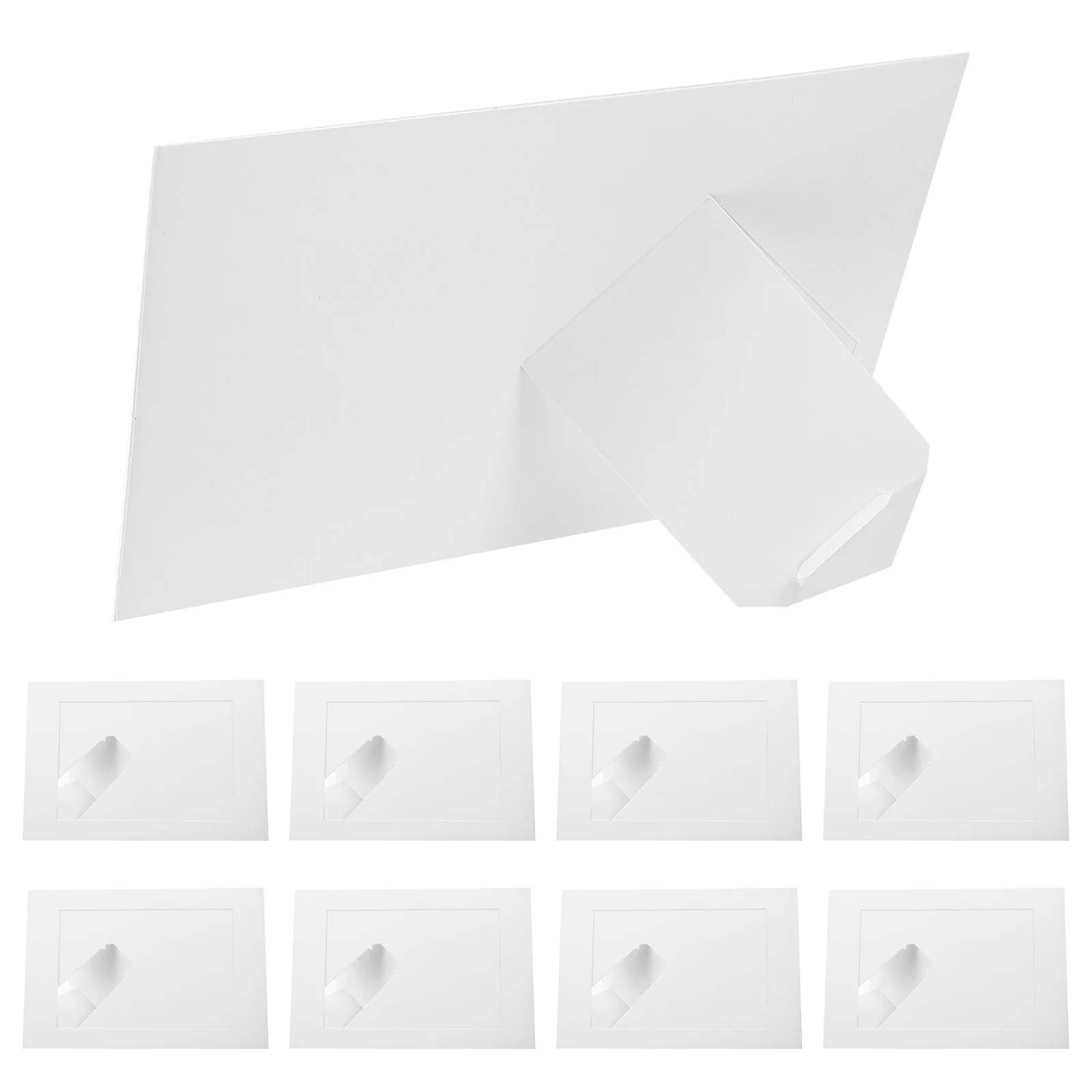 

10Pcs Paper Picture Frames Sturdy Photo Display Frame for Bedroom Living Room Decorative Tabletop Photo Holder