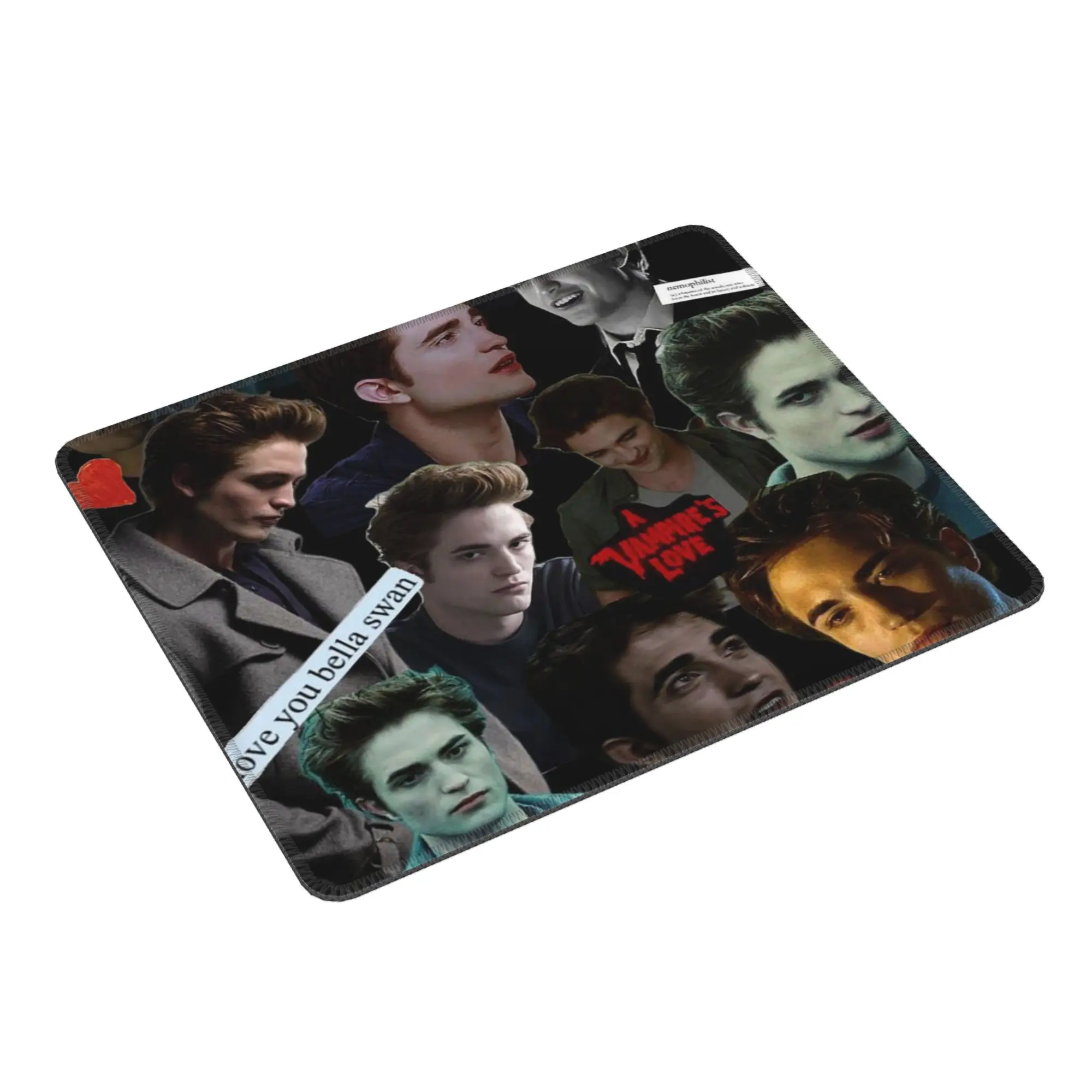 The Twilight Saga Edward Cullen Mouse Pad Computer Keyboard Mouse Mat Gamer PC Laptop Desk Mat Office Accessories Table Mats