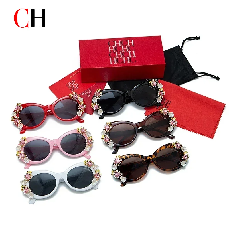 ch-fashion-oval-sunglasses-women-luxury-rhinestone-flower-design-uv-protection-daily-wear-eyewear