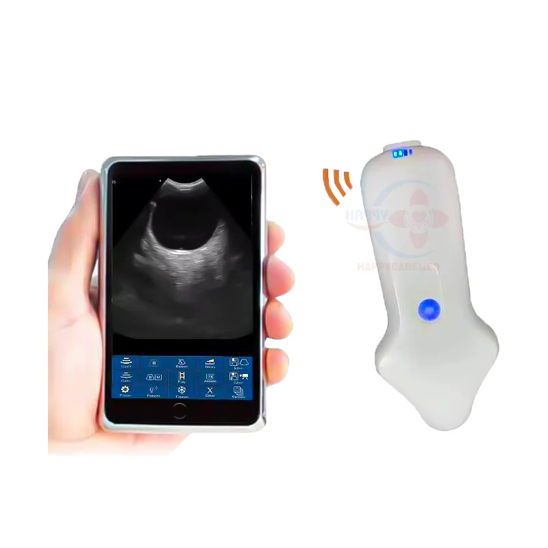 HC-A009D VET Hot sales wireless probe type color Doppler ophthalmic scanner wireless micro convex ultrasound probe