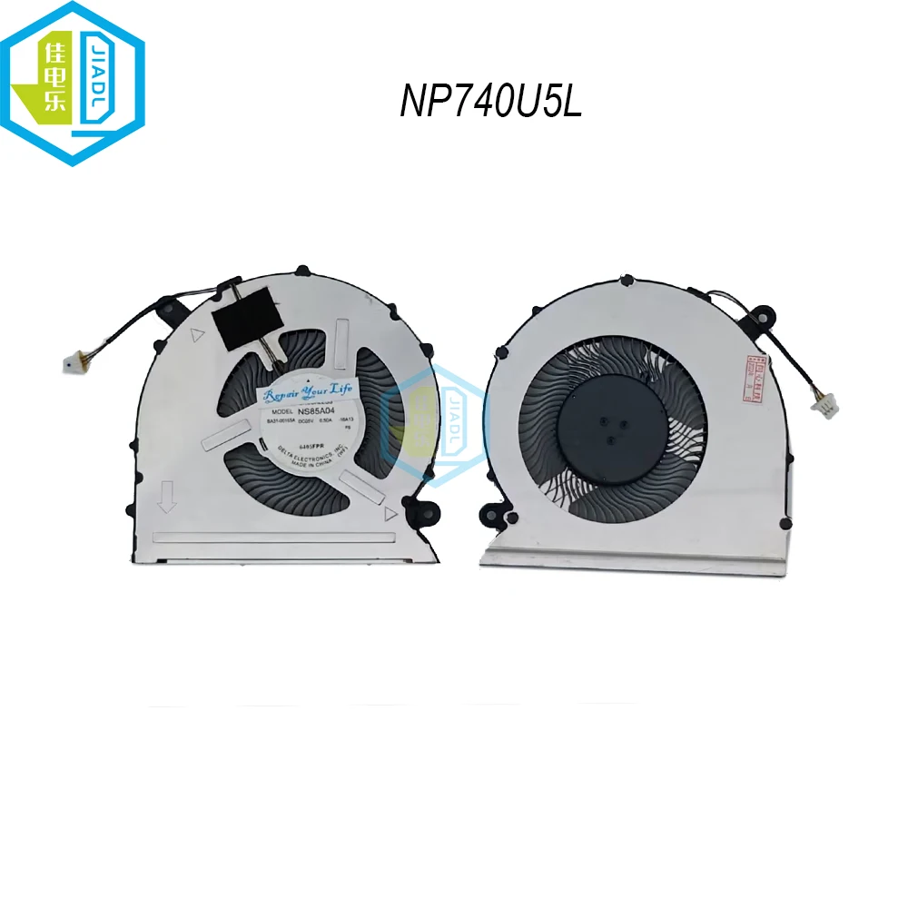 CPU Cooling Radiator Notebook PC Fan Cooler For Samsung NP740U5L NP740U5M Laptop Processor Cool Fans NS85A04-16A13 BA31-00165A