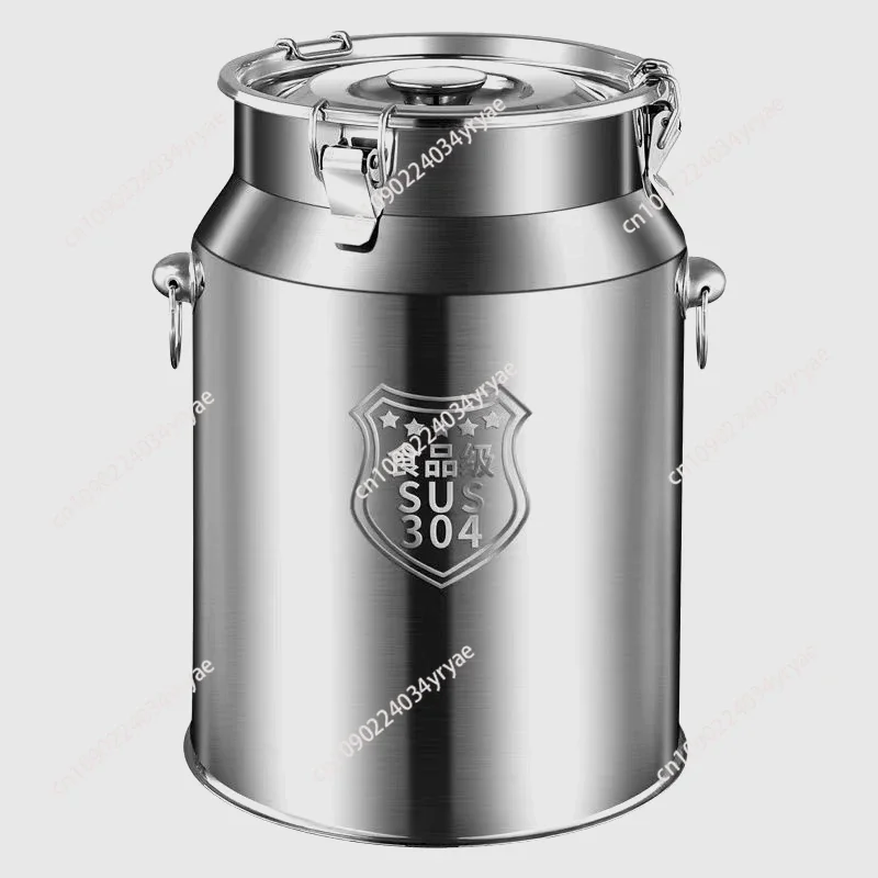 High Quality Stainless Steel Sealed Storage Barrel, Fermenter for Wine Beer Milk, Oil Drum & Tea Canister