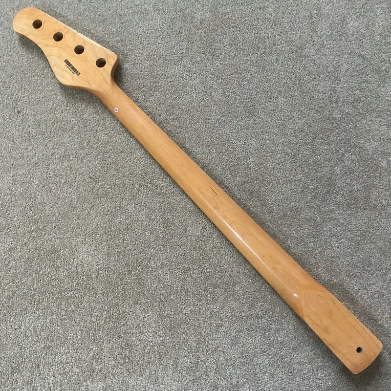 MN764 No Frets 4 String Electric Bass Neck Genuine Tagima in Maple with Damages for DIY Sales - view 5