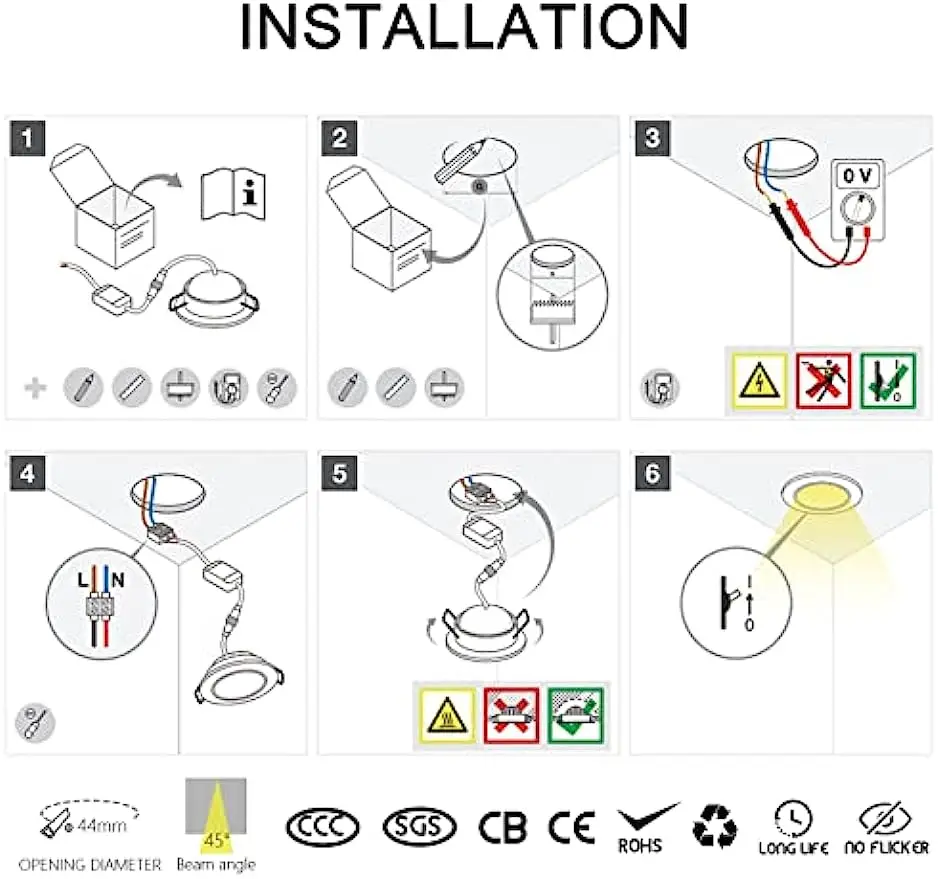 Imagem -05 - Lâmpada para Exibição de Luz Lâmpada Led Dimerizável Ajustável 1w 3w 50 Unidades Dhl Material de Alumínio 110220v