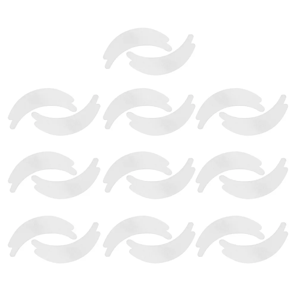 10 Stuks Pads Foam Eye Shields Voor Lash Extension Gereedschap Wimper Pads Make-Up Accessoires Wimpers Matten Enten Kits