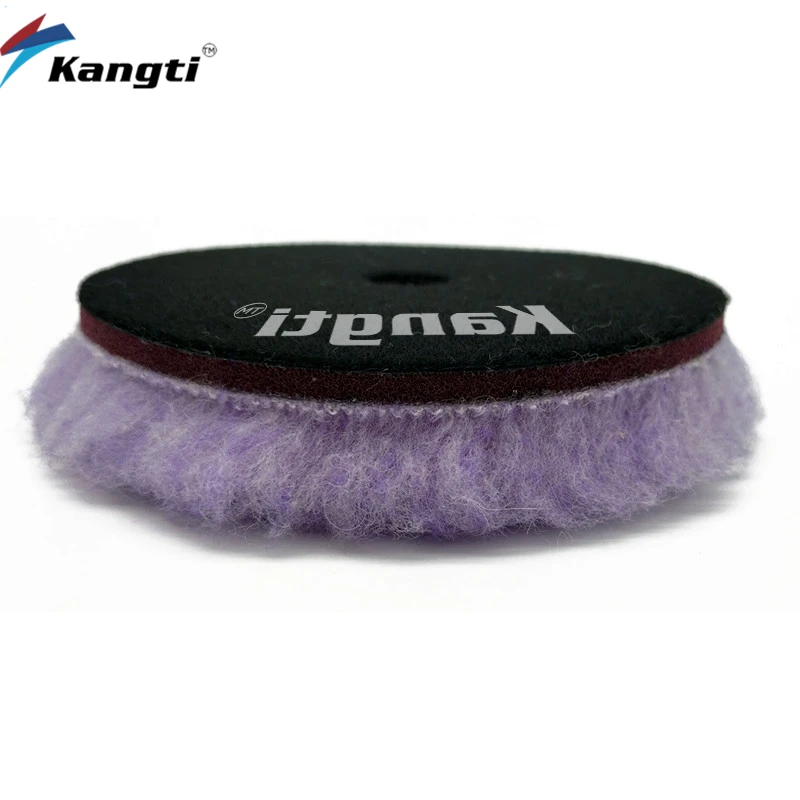 5/6 Inch Natural Lamb Skin Wool Polishing Pad Car Polish Wool Buffing Pad Wheel Auto Paint Care Polisher Pads Car Beauty Use