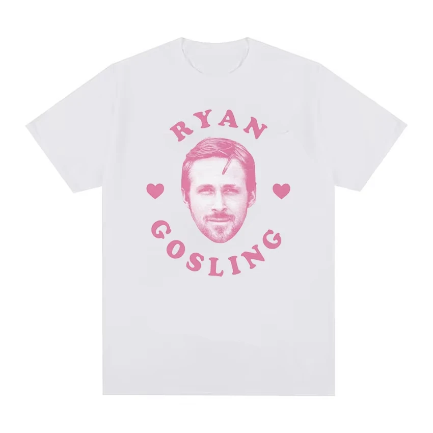 أنا أحب ريان جوسلينج ميمي تي شيرتات ورق الرسم البياني الرجال النساء عادية موضة تي شيرت الصيف القطن س طوق تي شيرت الهيب هوب الشارع الشهير #6