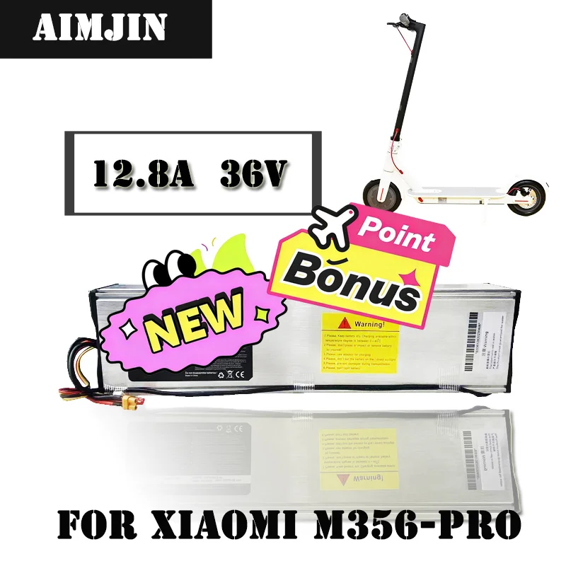 🚧High Capacity And High Endurance Battery Pack 36V 12.8ah Is Suitable For Xiaomi M365 Pro Battery🧸