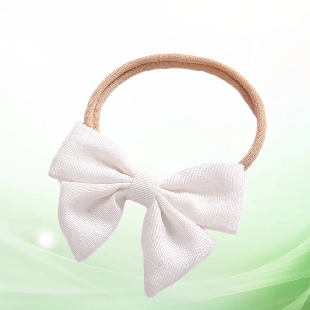 

Baby Headband Bow Handmade Fabric Breathable Comfortable Hair Accessory for Newborn Infant Toddler Girls Party Photo Shoot