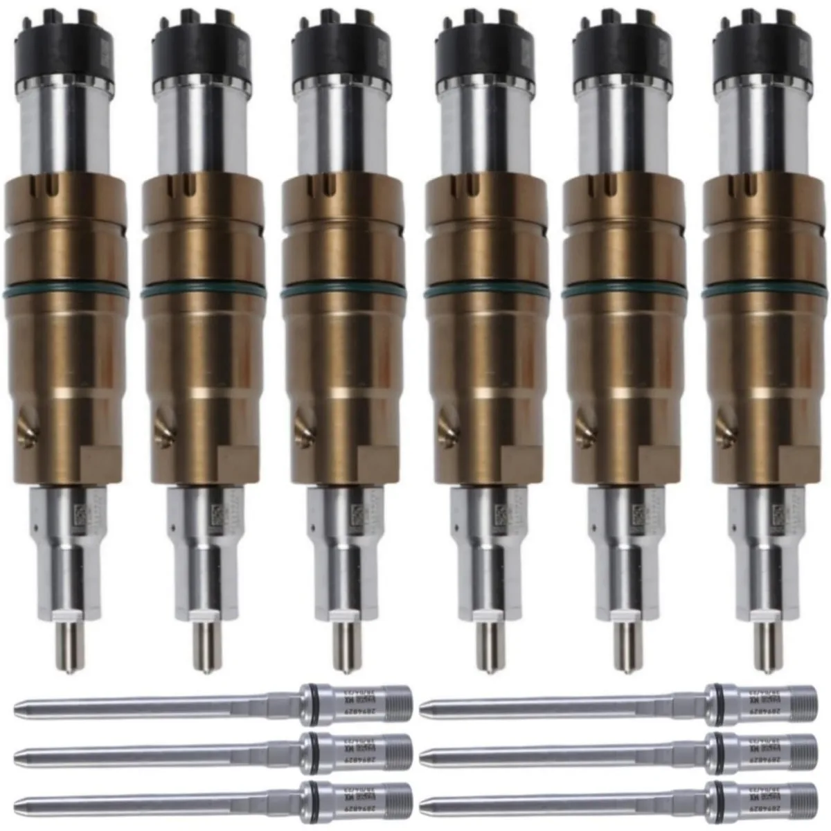 2894920 5579415 2894920PX 5579415PX Diesel Fuel Injector with Tube 6-Pack for Cummins ISX ISX15 QSX15 EPA10 Engine Kenworth