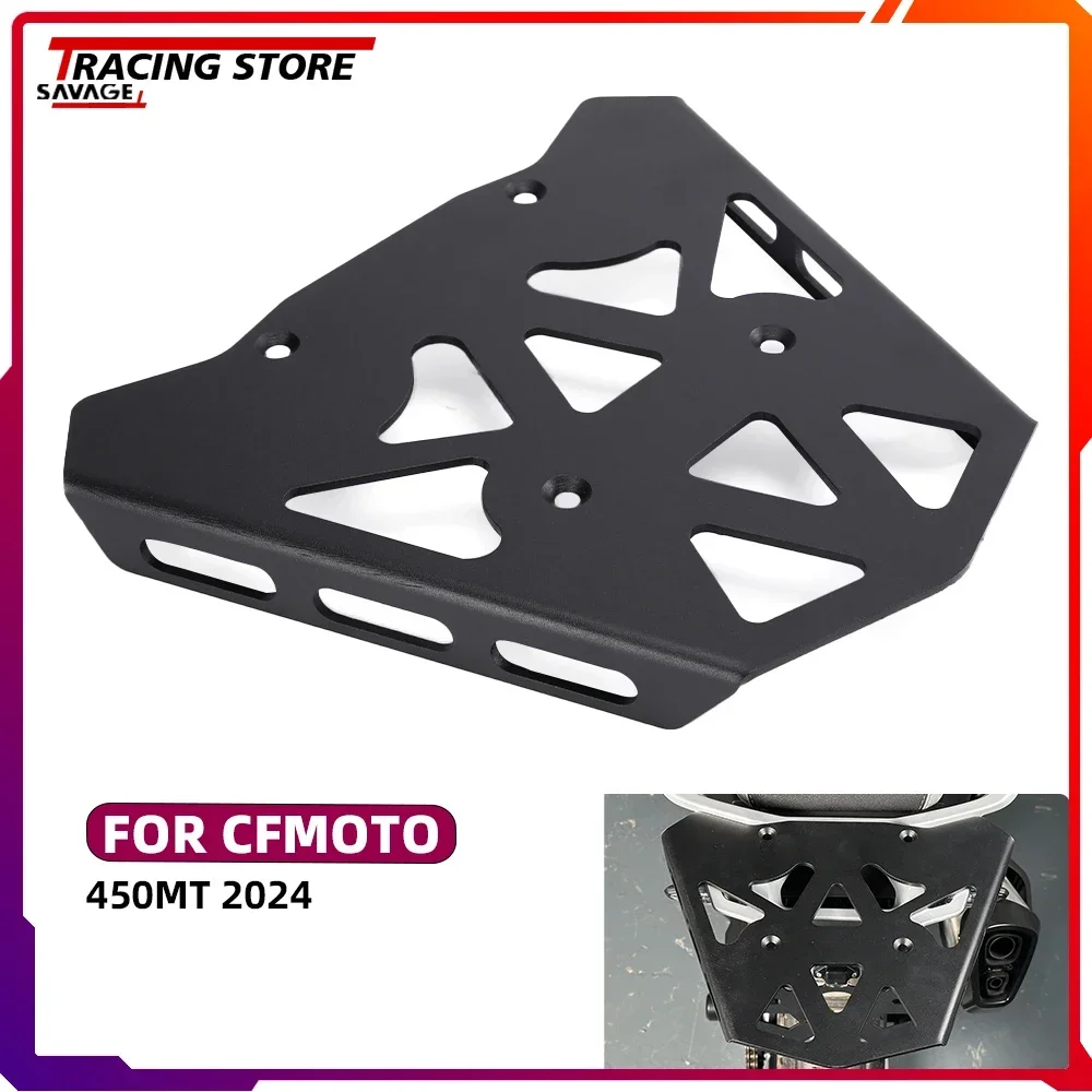 

2024 450MT Motorcycle Rear Rack Luggage Ride Top Carrier Box Holder Bracket For CFMOTO 450 MT Storage Suitcase Tail Cargo Shelf