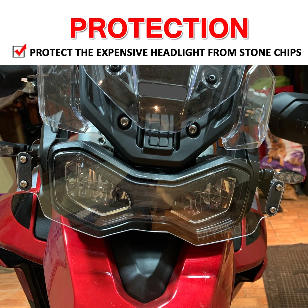 Protector de faros para motocicleta, cubierta protectora acrílica para TIGER 900, TIGER900 GT Pro RALLY para Tiger 900 2020-