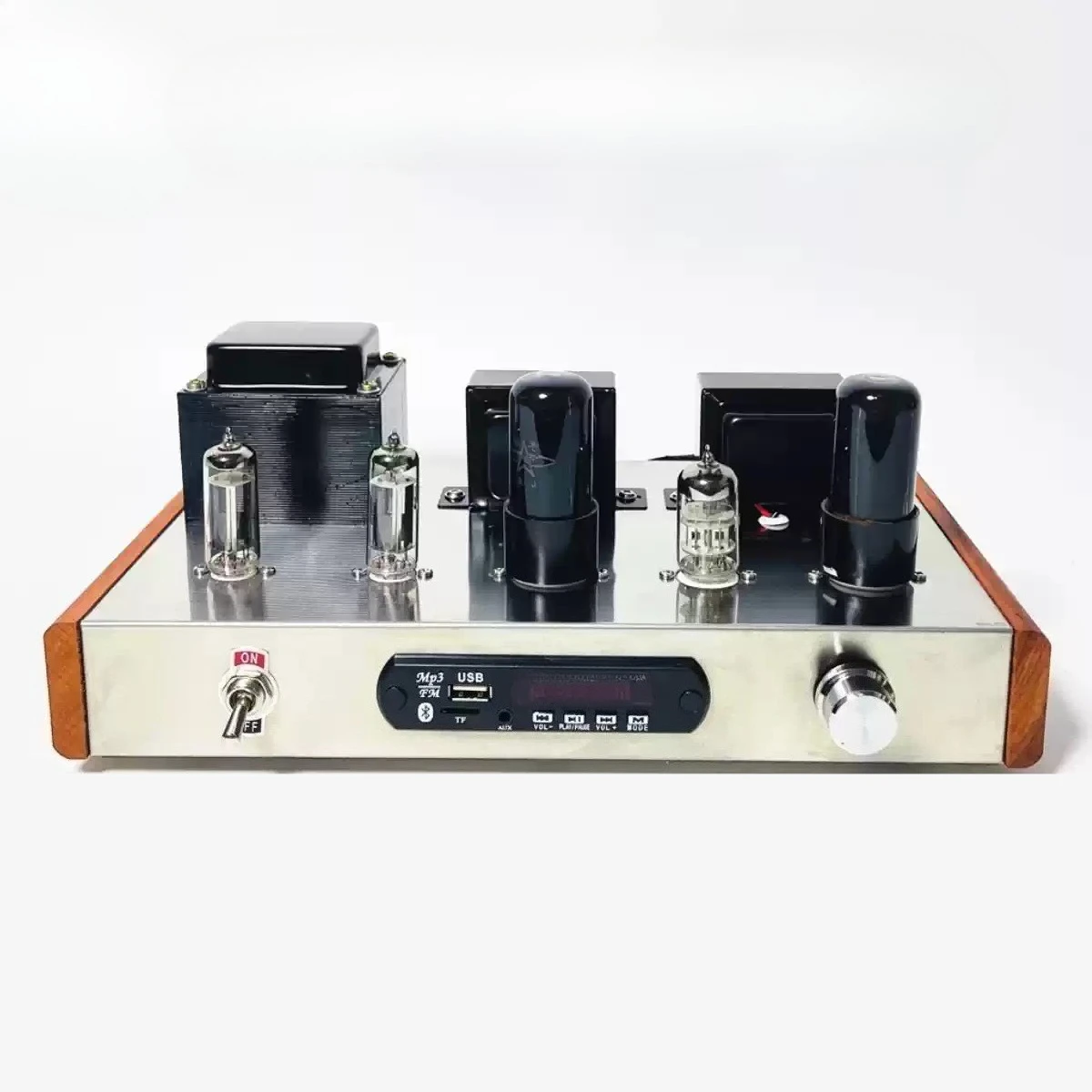 Tube Power Amplifier Kit for 6P6P, Dual 6Z4 Tube Rectifier HiFi Amplifier, Finished Audio Unit
