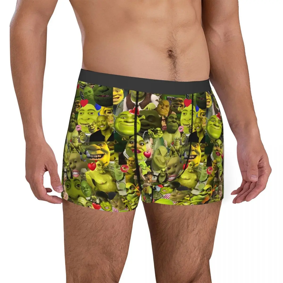 S-Shreks Accessories Boxers Briefs Humorous Underwear Boxer Underpants Gag Gift For Men