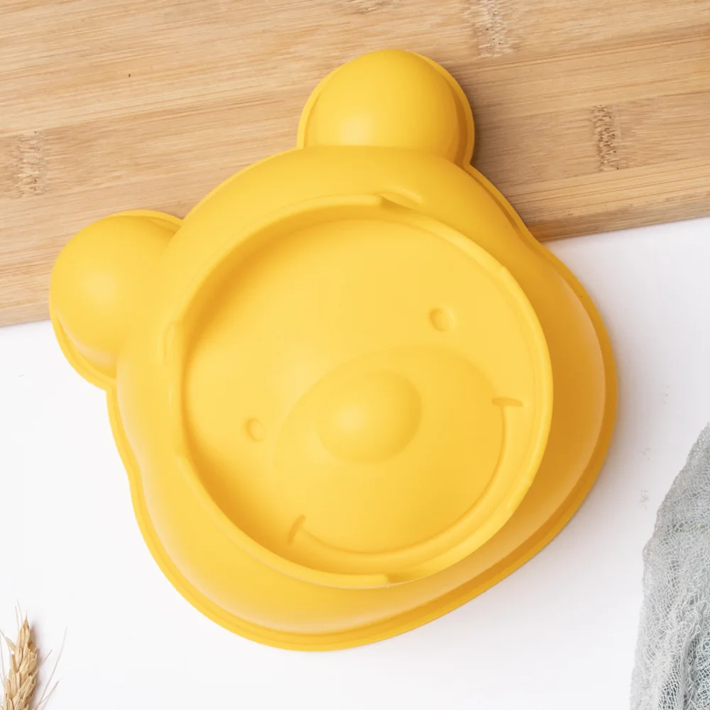 Disney Winnie The Pooh Silica Gel Cake Mold 6 Inches Cartoon Cute Ice Making Baking Tool Gift