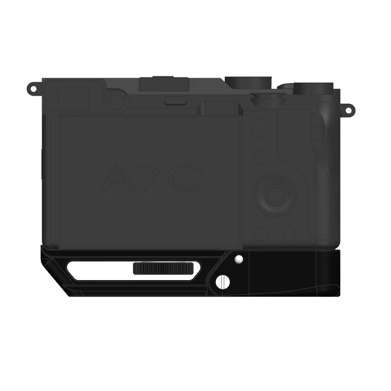 WEPOTO A7C Handgrip Quick Release Plate L Bracket Compatible with SONY A7C Camera GP-A7C