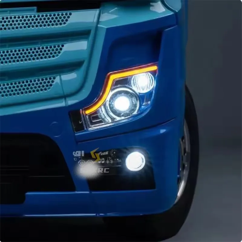 3363 RC نموذج LED نظام الإضاءة الأمامية مصباح الضوء الخلفي ل 1/14 Tamiya Actros 1851 MFC-03 M24 وحدة RC جرار قطع غيار السيارات #2