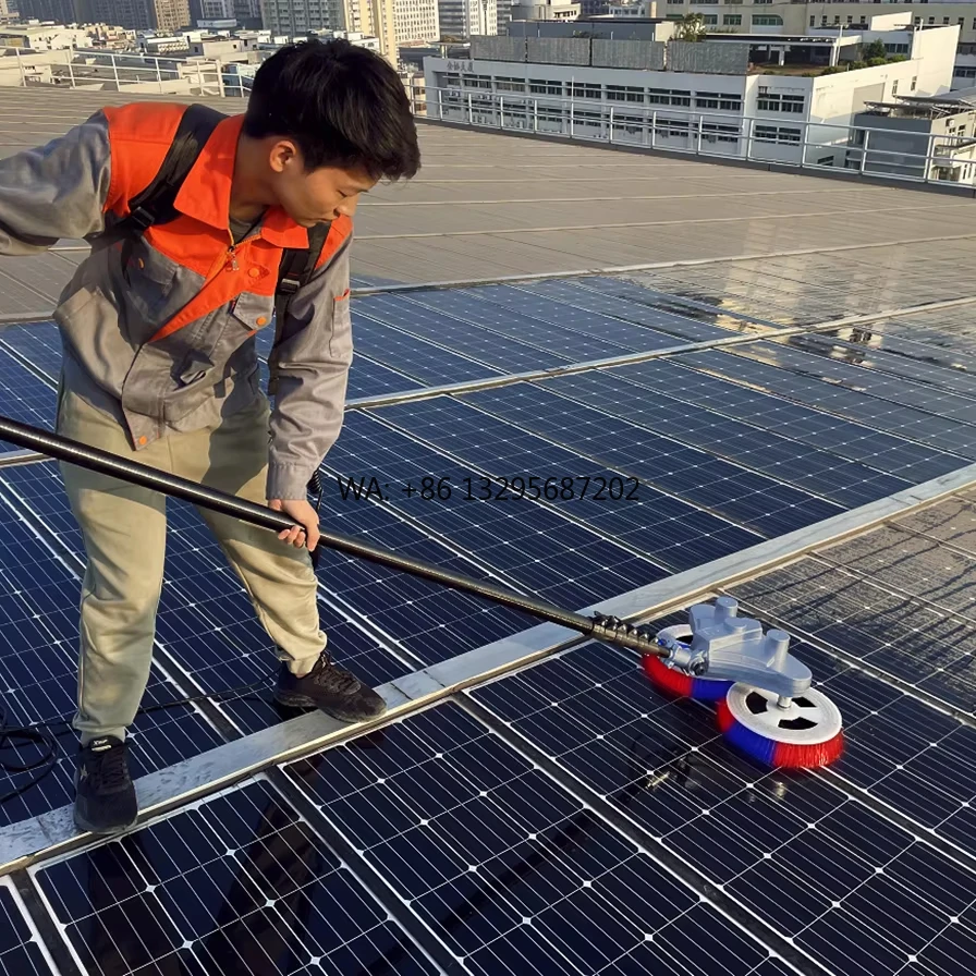 

Многофункциональный телескопический стержень 7,5 м, изготовленный из углеродного волокна, регулируемый в соответствии с углом питания литиевой батареи солнечной панели